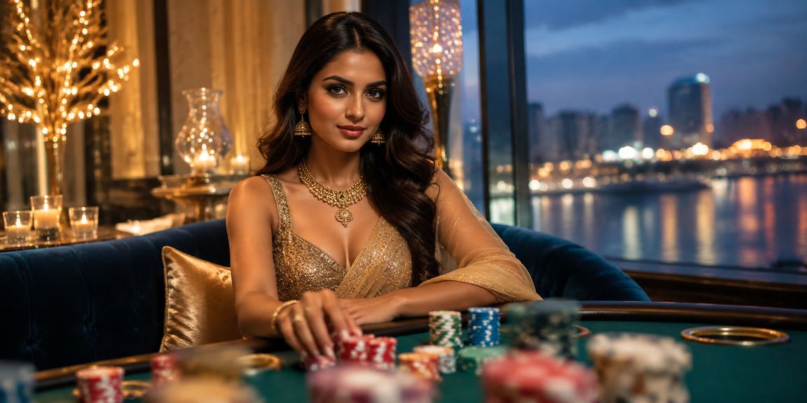 Indian family celebrating Diwali with a lively sports betting session